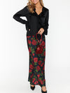 Maci Maxi Skirt in Send Me Roses