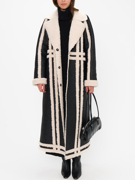 Brockley Jacquard Knit Jacket in Grey Melange