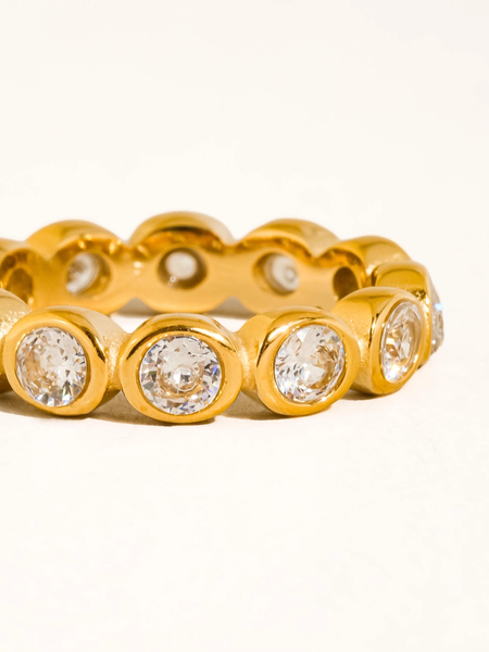 Lenna Bezel CZ Ring