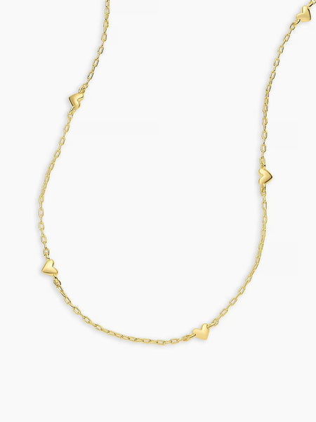 Amour Necklace in Gold