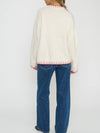 Beckett Sweater in Wreath Graphic Knit