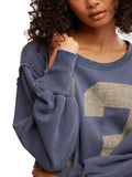 Graphic Camden Pullover in Navy Combo 13