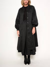 Cameron Coat in Black Houndstooth
