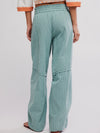 Something Good Pant in Blue Trellis Combo