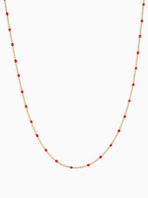 Capri Necklace in Red