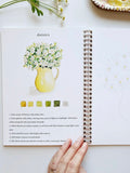 Flowers Watercolor Workbook