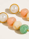 Alani Stone Earrings in Pastel
