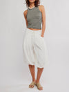So Soft Seamless Stripe Tank in Black & White