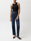 Cassie High Rise Straight Leg in Cultivate