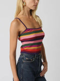 Sorted & Striped Cami in Violet Combo