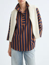Standing Ovation Button Up in Camel