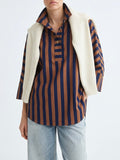 Standing Ovation Button Up in Camel
