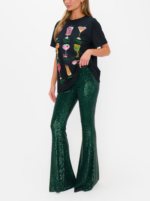 Mercury Bells in Emerald Sequins