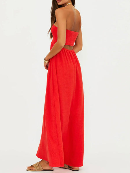 Yula Reversible Dress in Hot Haze