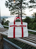 Boatkin Canvas Boat Bag in Red