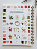 Christmas Watercolor Workbook