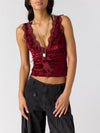 Loved You First Cami in Cabernet