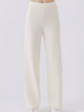Cool & Cozy Knit Pant in Ivory