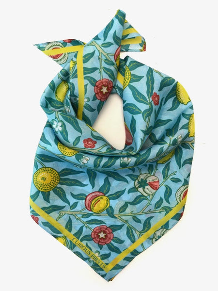 Summer Fruit Silk Bandana