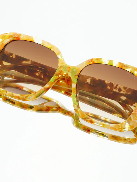 Vivian Sunglasses in Yellow Tortoise