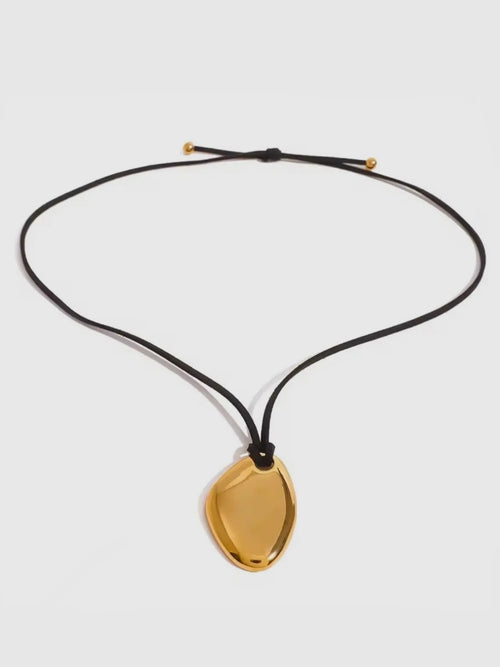 Echo Cord Necklace in Gold