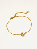 Quincee Ocean Bracelet in Palm Tree