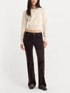The Fine Knit Cardigan in Pearl