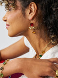 Bianca Tiger Dangle Earring