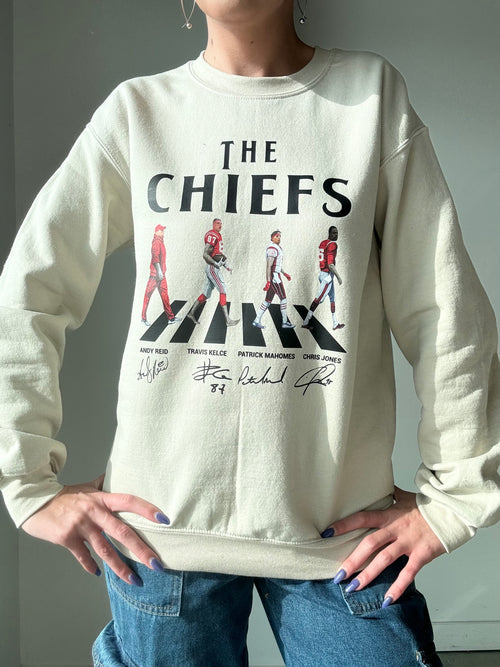 The Chiefs Abbey Road Sweatshirt in Khaki