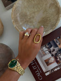 Amanda Open Oval Ring