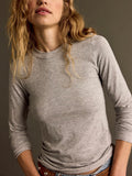 So Soft Seamless Long Sleeve in Heather Grey