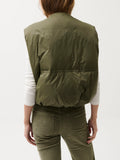 Catarina Puffer Vest in Ivy