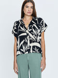 Lara Button Up in Bird of Paradise