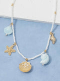 Shoreline Beaded Necklace