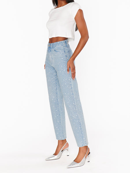 Icon Jeans in Embellished Indigo