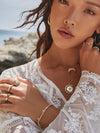 Supernova Ring in Mother of Pearl