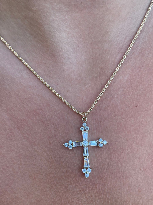 Queen's Cross Necklace