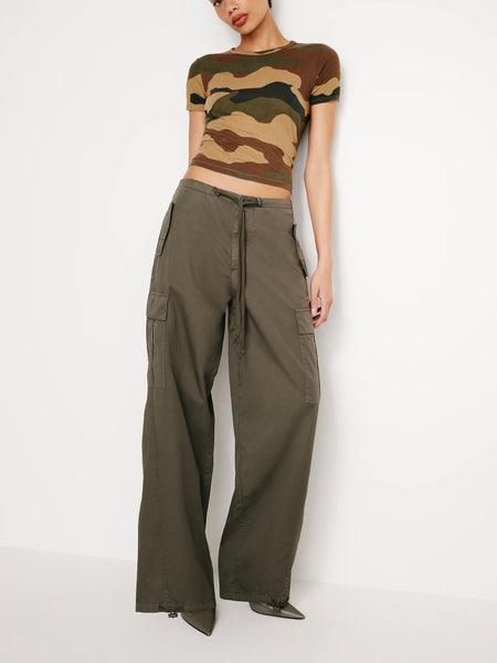 Parachute Pants in Fatigues