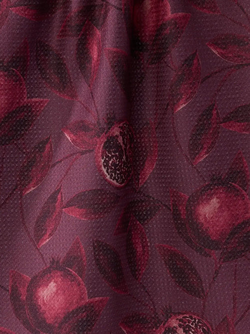 Rich Garnet Tea Towel