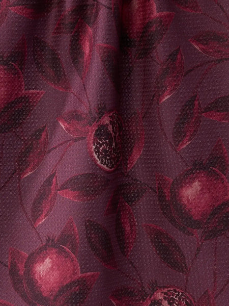 Rich Garnet Tea Towel
