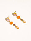 Évisa Drop Earrings in Pink