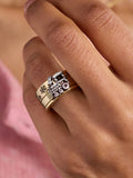 Gingerbread Train Fidget Ring