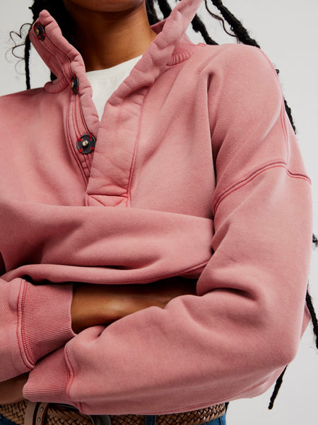 Timeless Pullover in Salsa