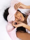 Weighted Sleep Mask in Pink Cabana