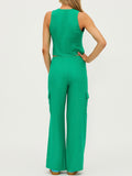 Amara Pant in Mediterranean Mint