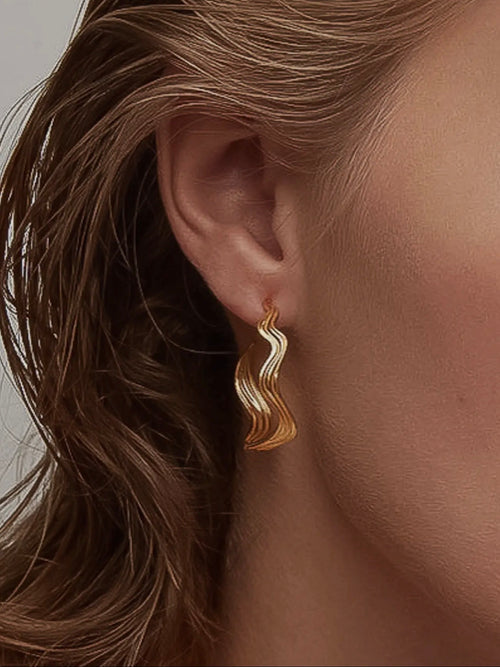 Fontaine Wave Earrings