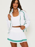 Casen Jacket in Courtside White