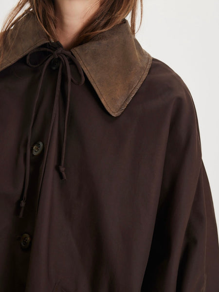 Bailey Cape in Italian Mocha