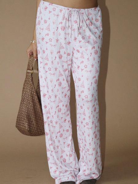 Trim the Tree Pant in Pale Lilac