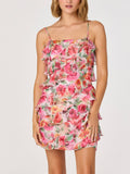 Blanca Dress in Pink Floral